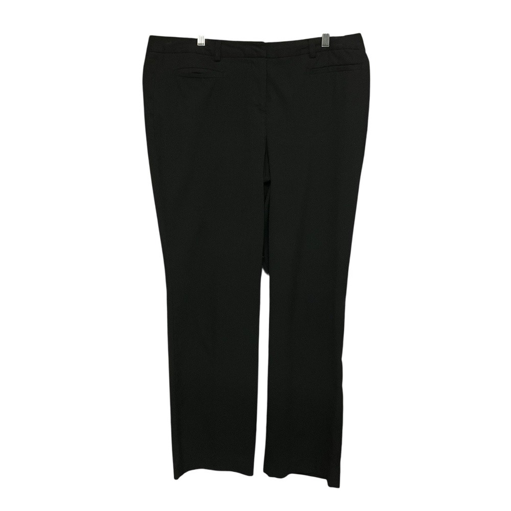 Lands' End Bootcut Fit 2 Trouser Leg Straight Stretch Casual Wear‎ Pants Size 16